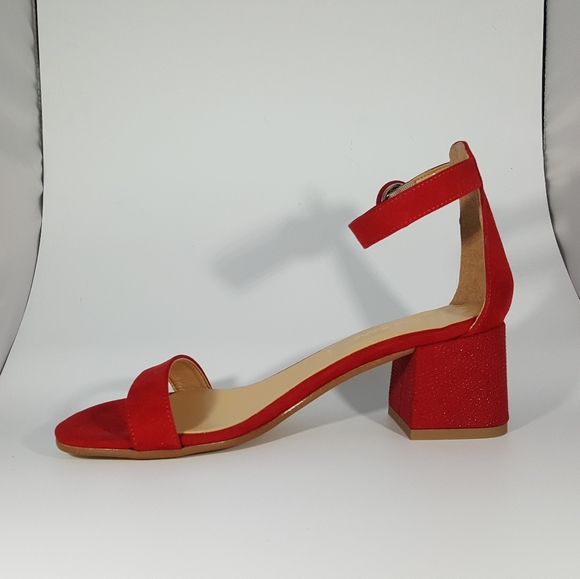 NR Rapisardi Ankle Strap Mid Heel Sandal - Picture 4 of 4